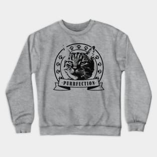 Vintage cat purrfection Crewneck Sweatshirt